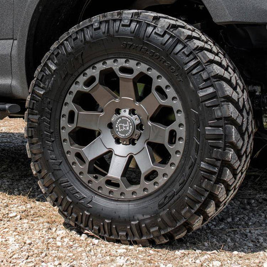 BLACK RHINO WARLORD MATTE GUNMETAL 17x9.0 5X127