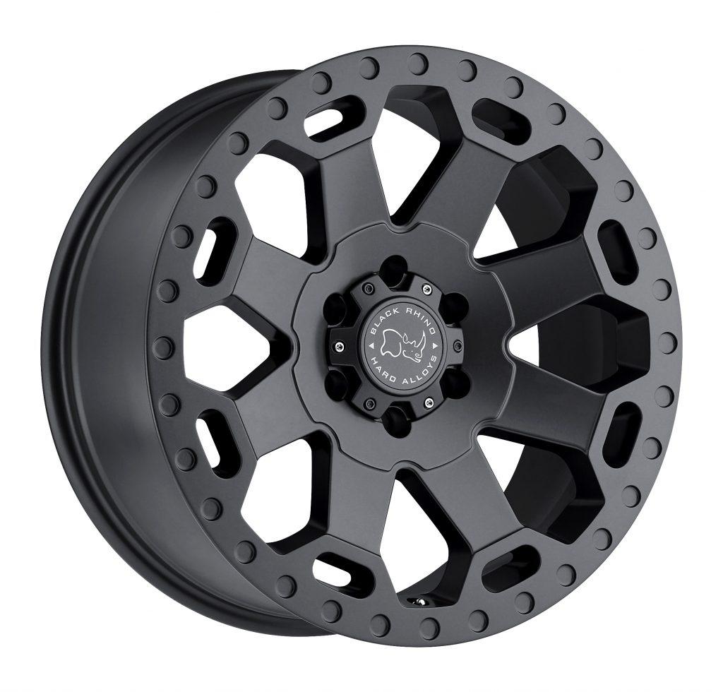 BLACK RHINO WARLORD MATTE GUNMETAL 20x9.0 6X135