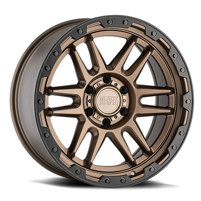 Black Rhino Apache 17X8.5 6x139.7 Matte Bronze
