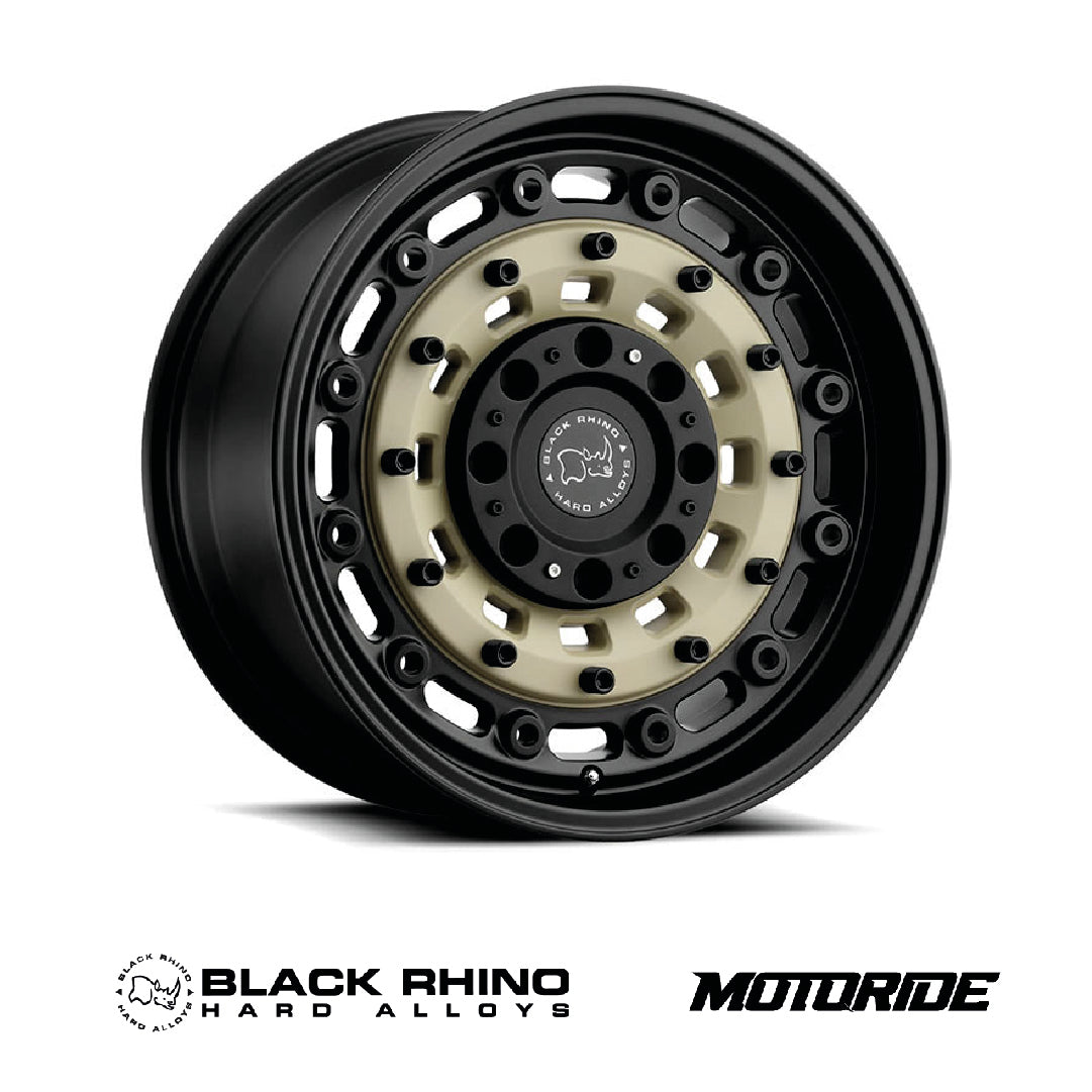 Black Rhino Arsenal 16X8.0 5x160 Sand On Black