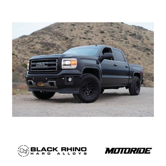 BLACK RHINO CHASE 17x8.0 5x120  MATTE BLACK RF