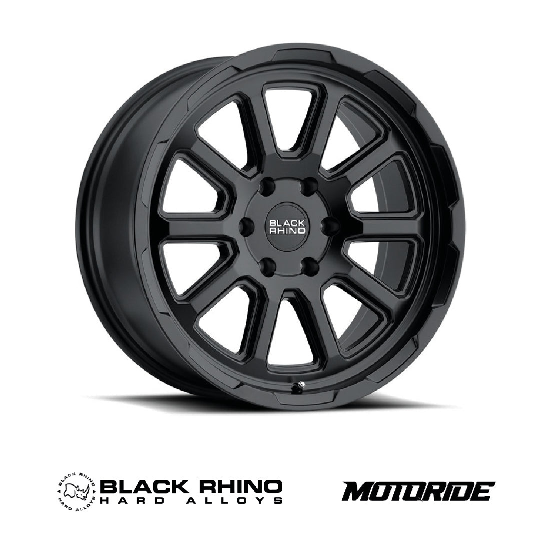 Black Rhino Chase 18X8 5X120 Matte Black
