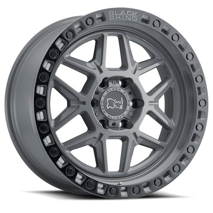 BLACK RHINO KELSO 17X9 6X139  Battle Gray Black