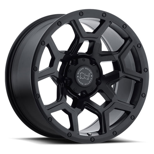Black Rhino Overland 17x8 5x114.3 Matte Black