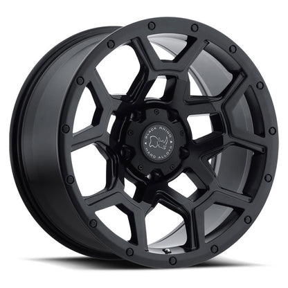 BLACK RHINO OVERLAND MATTE BLACK 17X8.0 5X120