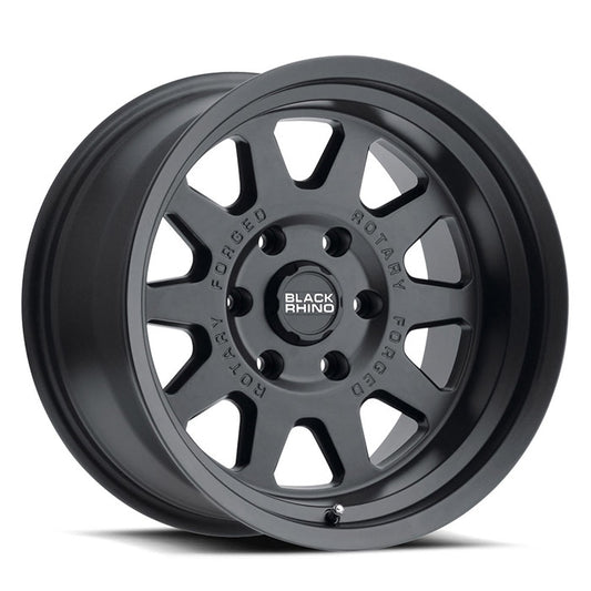 Black Rhino Stadium 18x8.5 5x150 Matte Black