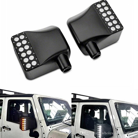 Jeep Wrangler JK 07-15 cubre espejos