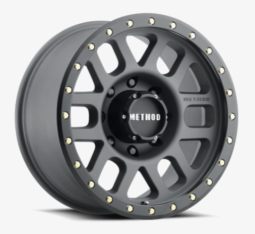 METHOD MR309 Grid 17x8.5 Titanium/Black Street Loc