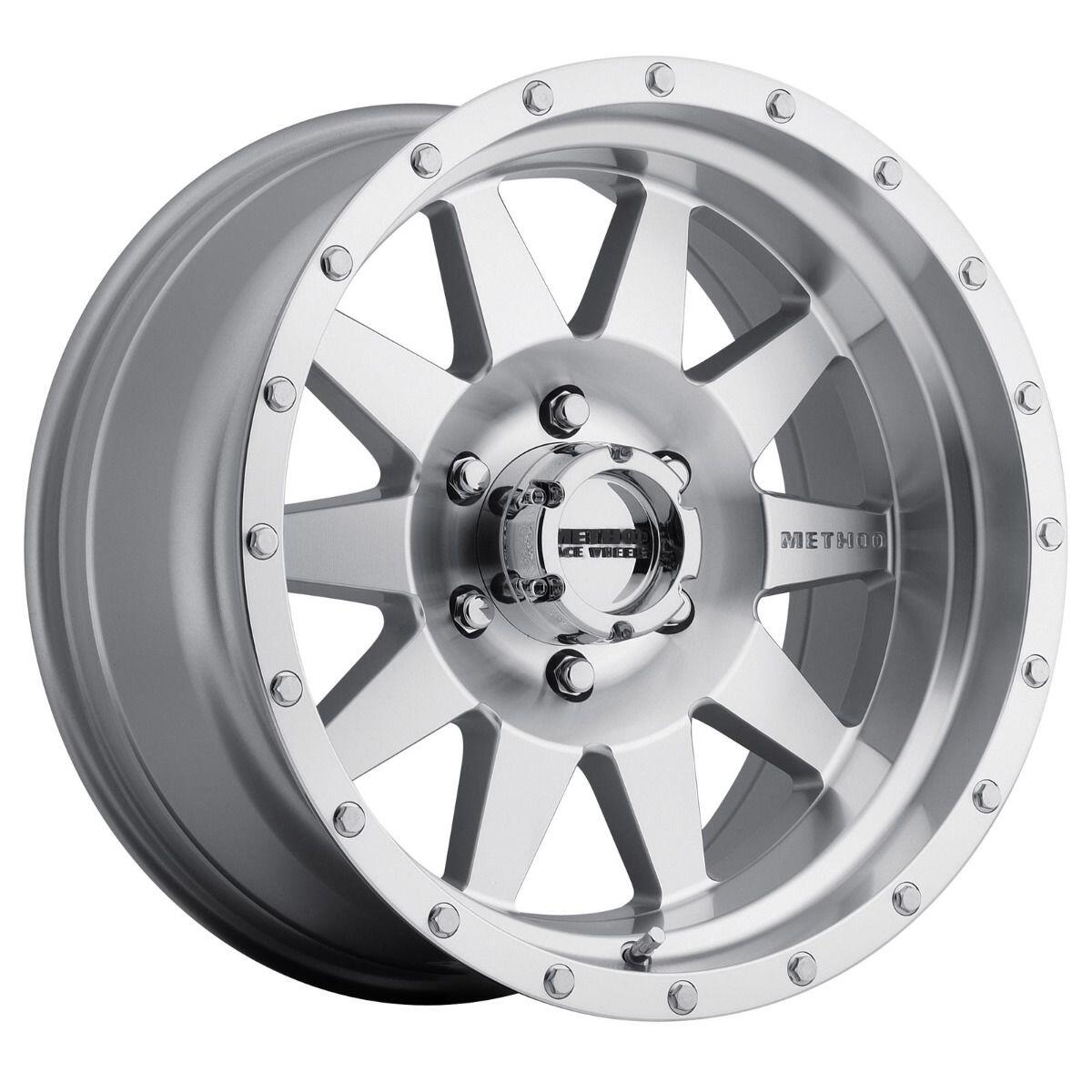 Method MR301 The Standard R17 6x139.7 Machined/Clear Coat
