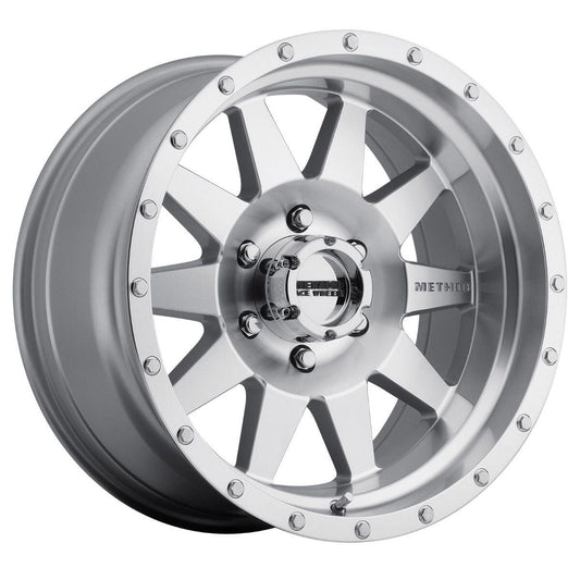 Method MR301 The Standard R17 6x139.7 Machined/Clear Coat