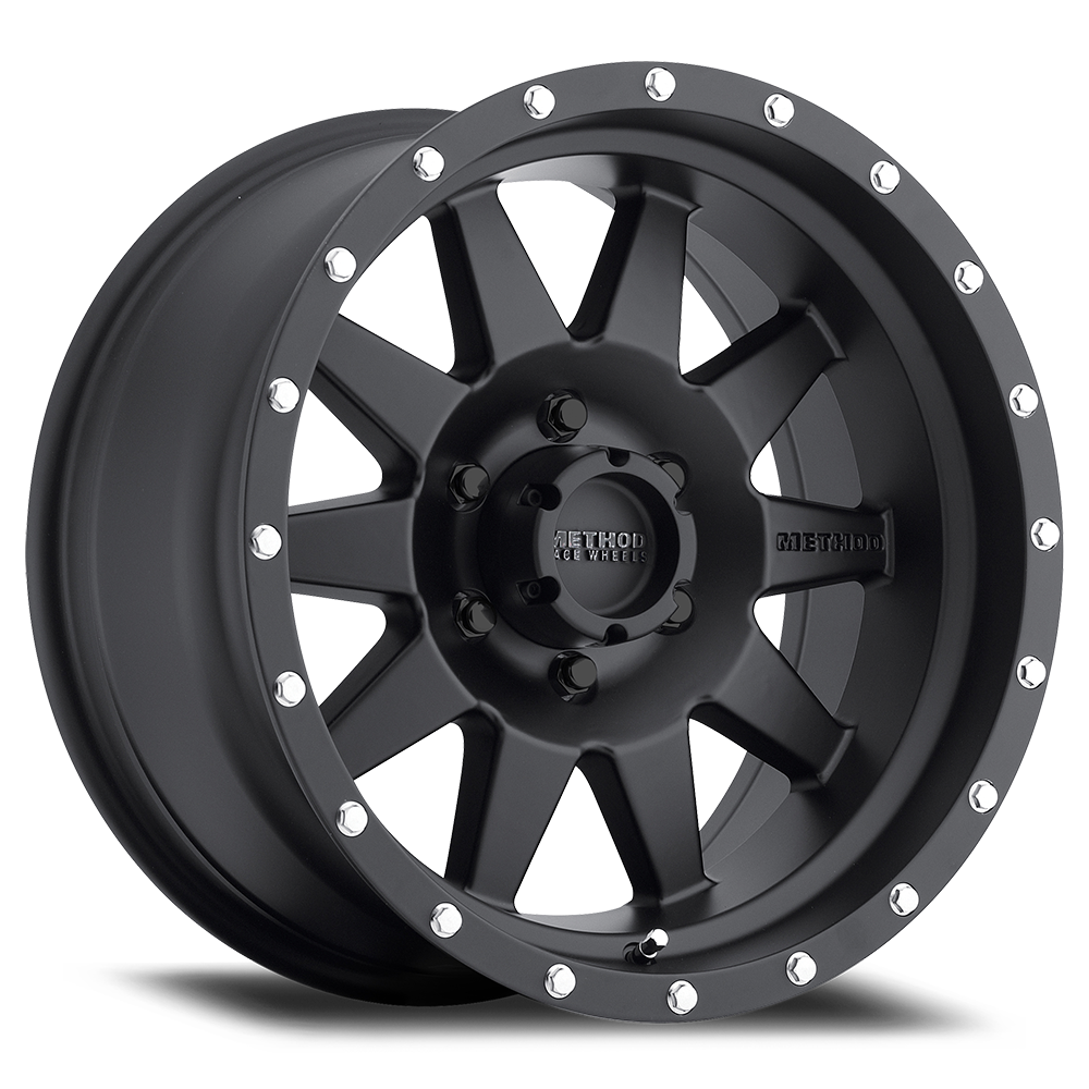 Method MR301 The Standard R17 6x139.7 Matte Black