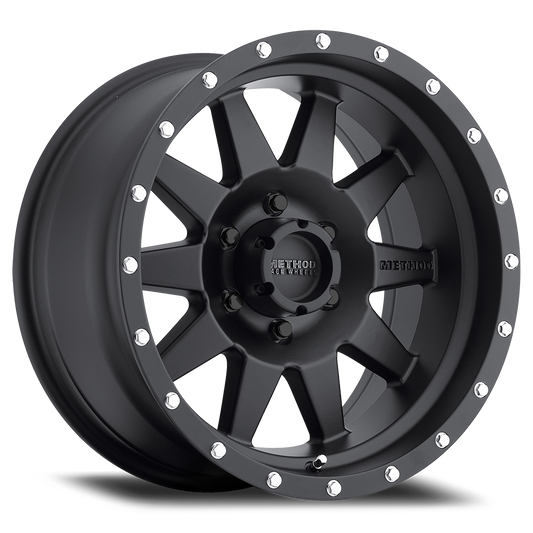 Method MR301 The Standard R17 6x139.7 Matte Black