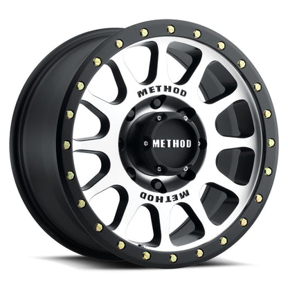 Method MR305 NV R17 6x135 Machined/Black Street Loc