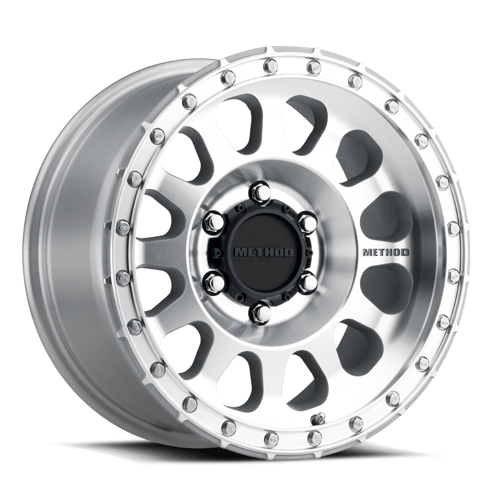 Method MR315 R17x9 6x139.7 Machined/Clear Coat
