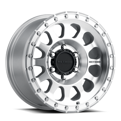 Method MR315 R17x9 6x139.7 Machined/Clear Coat