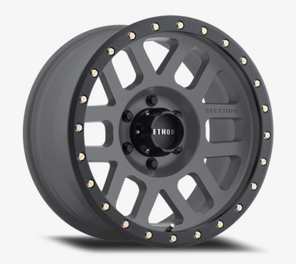 METHOD MR309 Grid 17x8.5 Titanium/Black Street Loc