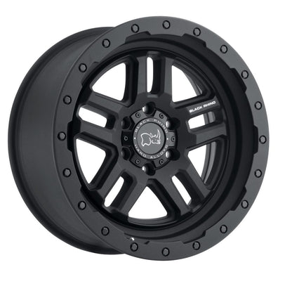 Black Rhino Barstow 17X8.0 5X120 Matte Black