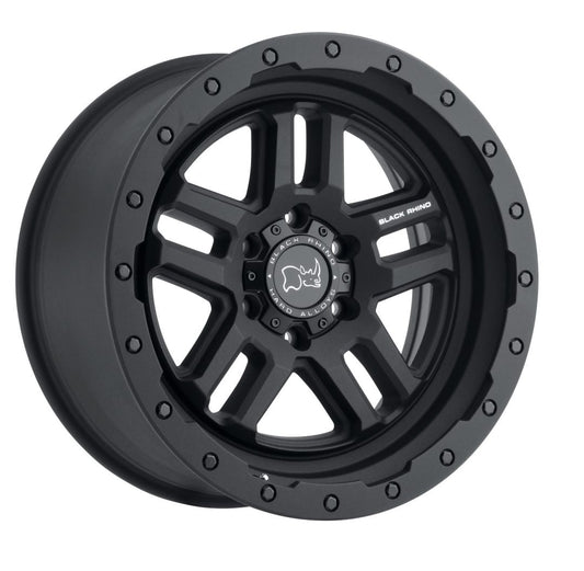 Black Rhino Barstow 17X8.0 5X120 Matte Black