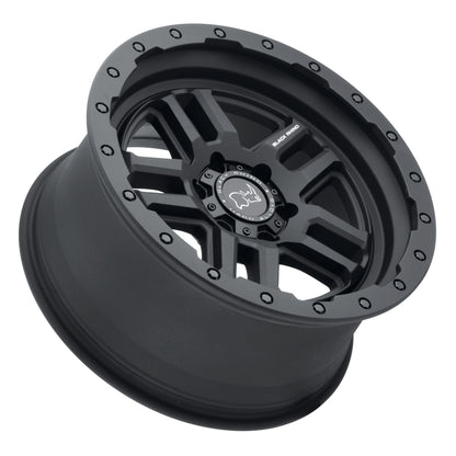 Black Rhino Barstow 17X8.0 5X120 Matte Black