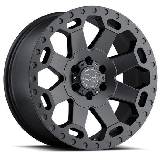 Black Rhino Warlord 17x8 6X120 Matte Gunmetal