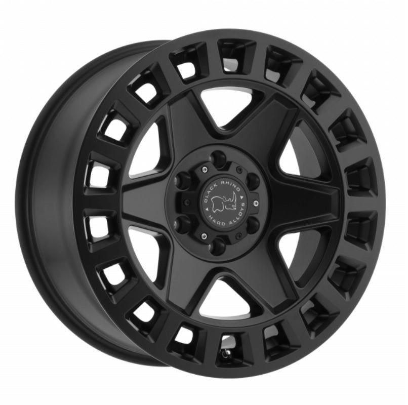 Black Rhino York 17X8.0 6X130 Matte Black