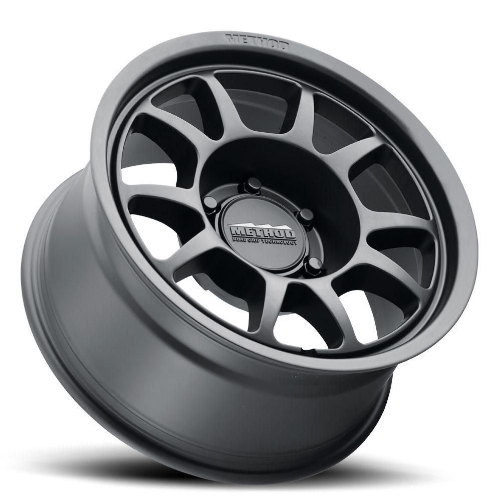 Method MR 702 Matte Black 17x8.5, 6x135